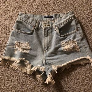 Brandy Melville Shorts (levi’s look alike!)